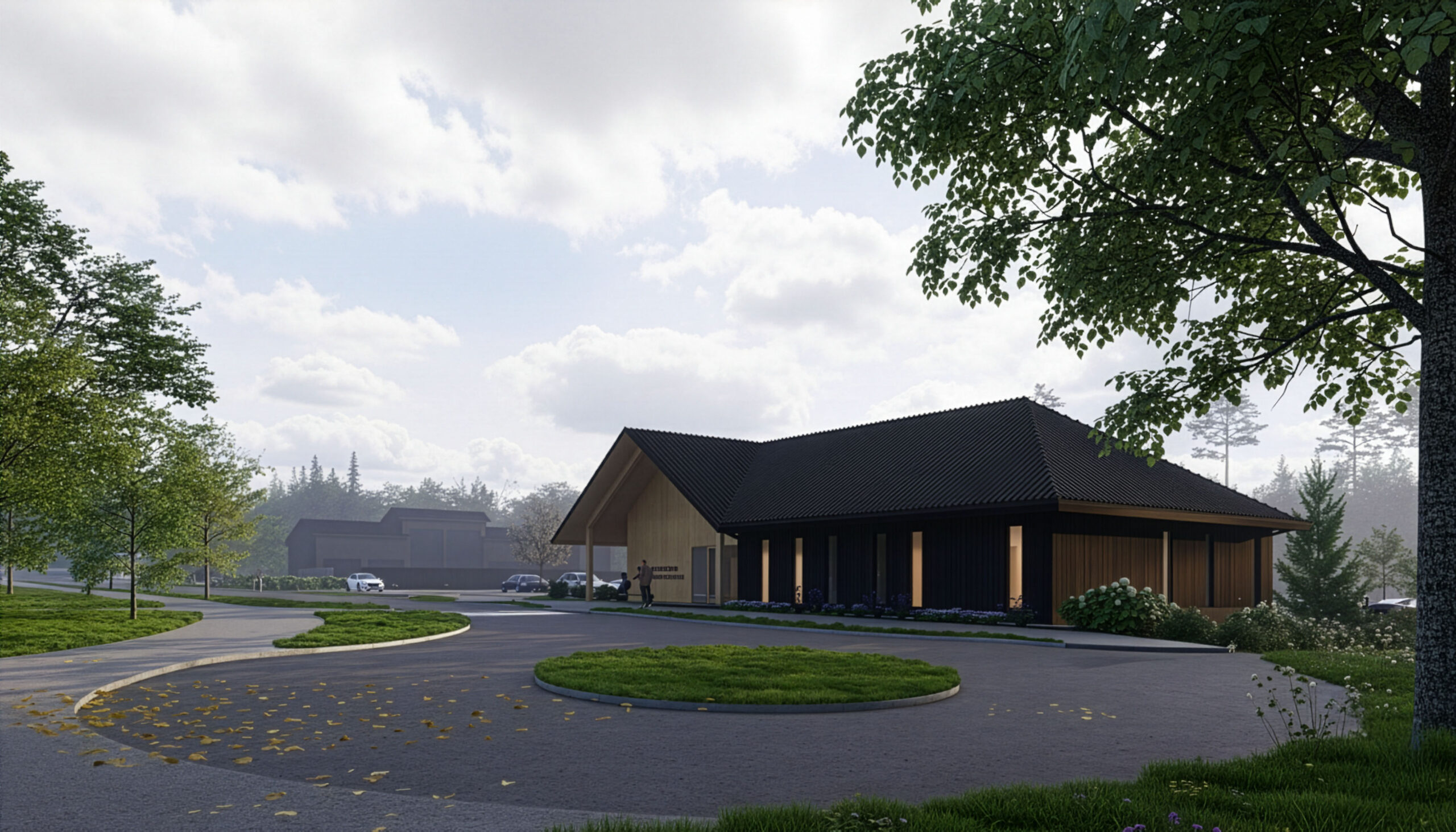 Kirkon hautausmaan huoltokeskus