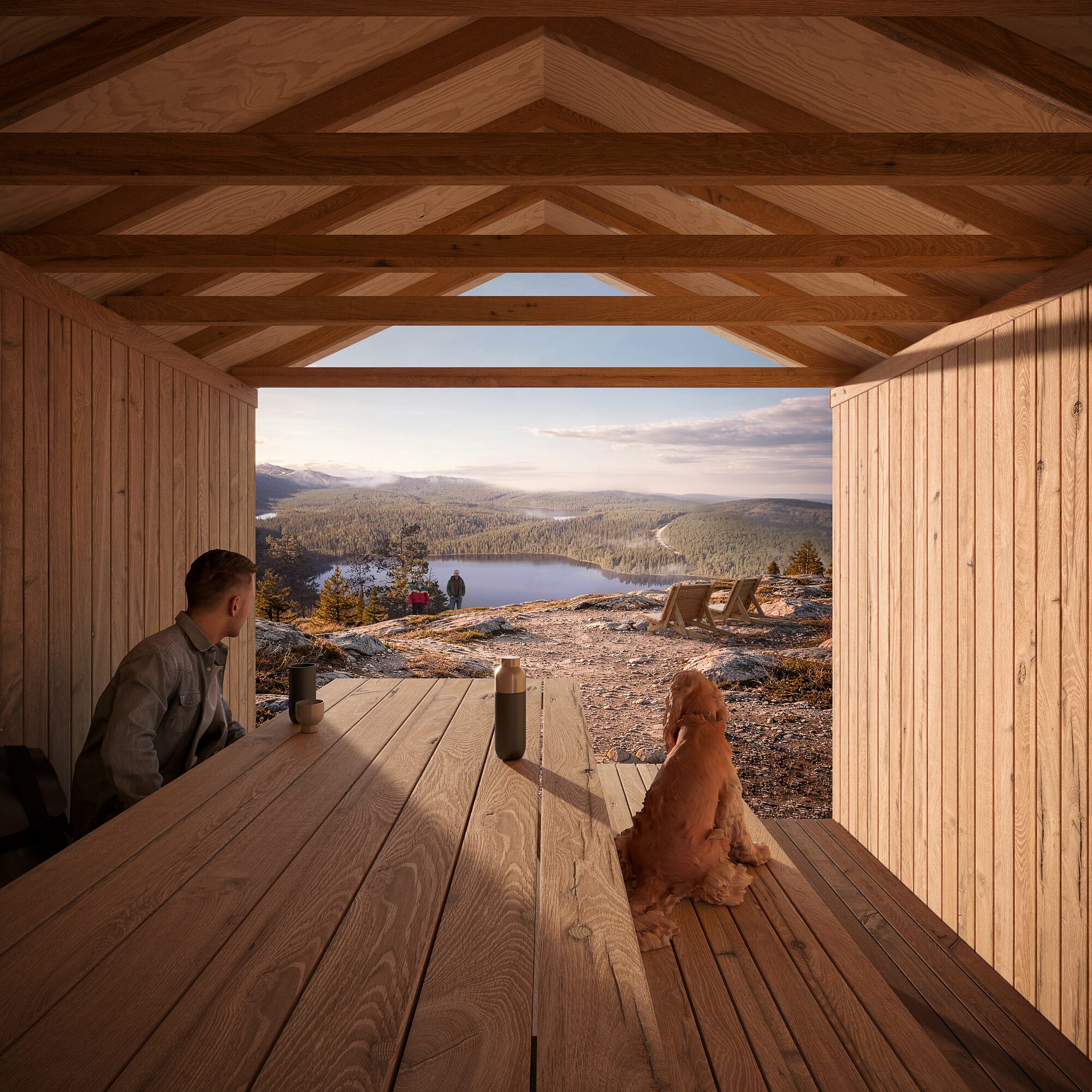 Metsähallituksen mediatiedote: Ilmastoviisas taukopaikka